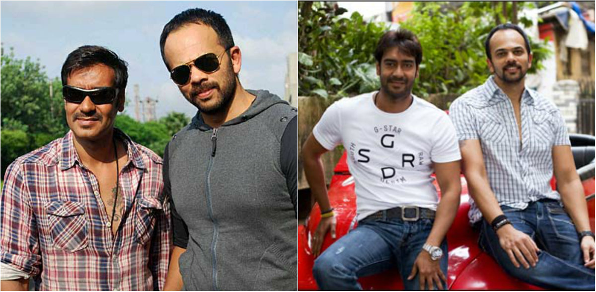 Ajay Devgn and Rohit Shetty