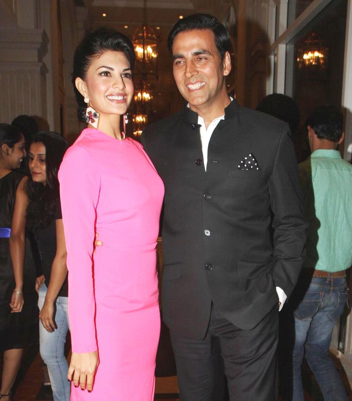Akshay Kumar with Jacqueline Fernandez