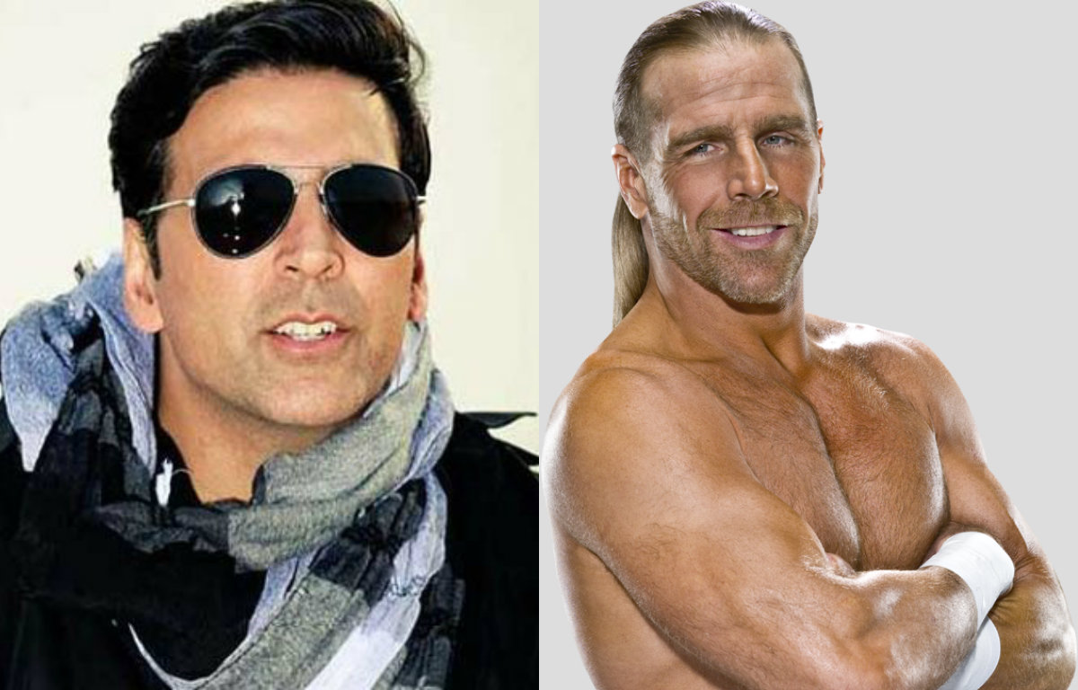Akshay Kumar And Shawn Michaels