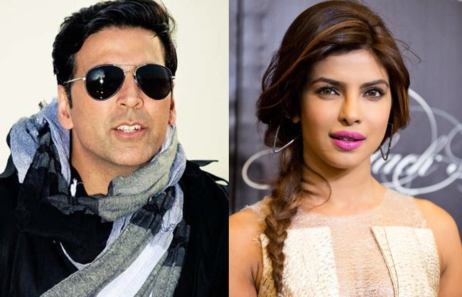 Akshay Kumar with Priyanka Chopra