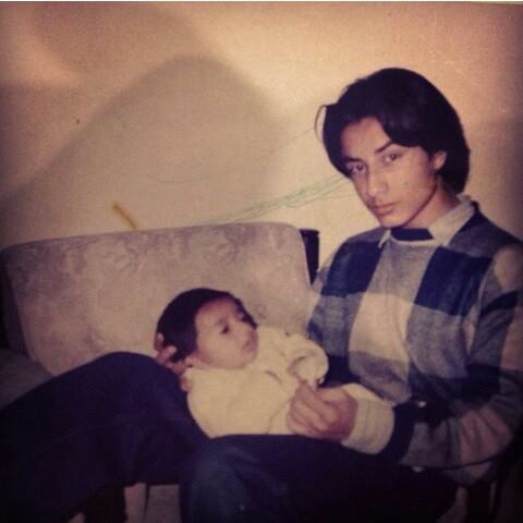 Ali Zafar childhood picture