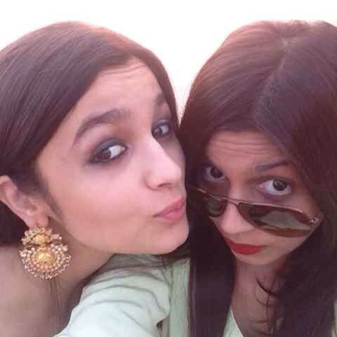Alia Bhatt and Shaheen Bhatt