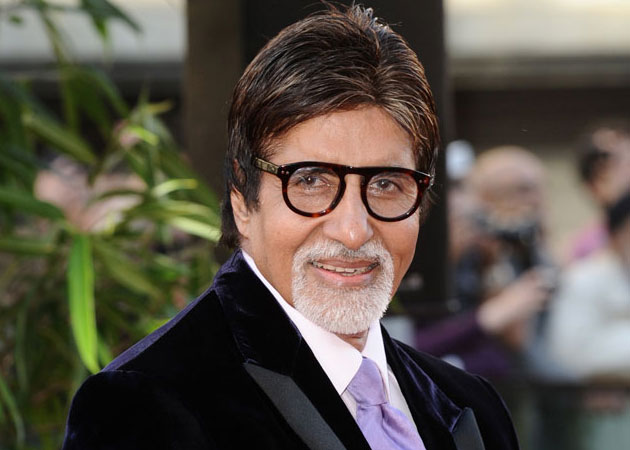Amitabh Bachchan smiling