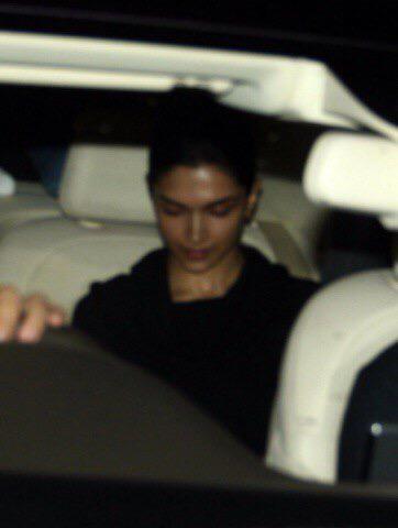 Deepika Padukone in black