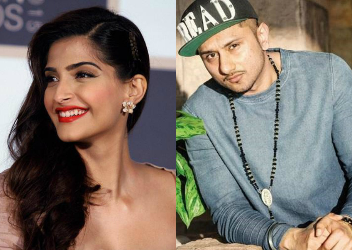 Sonam Kapoor with Honey Singh
