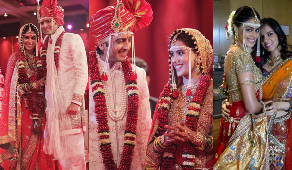 Genelia D'Souza wedding pictures