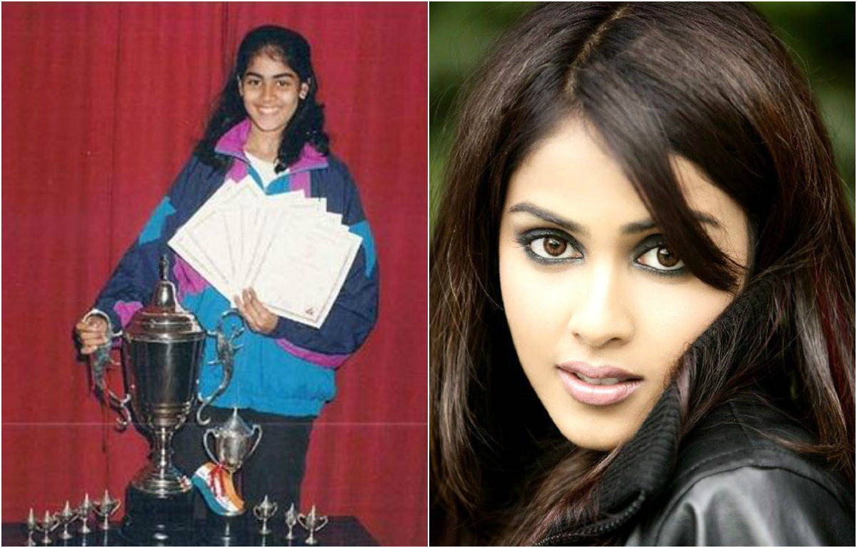 Genelia Dsouza school photo