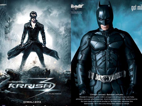 Hrithik Roshan with Batman