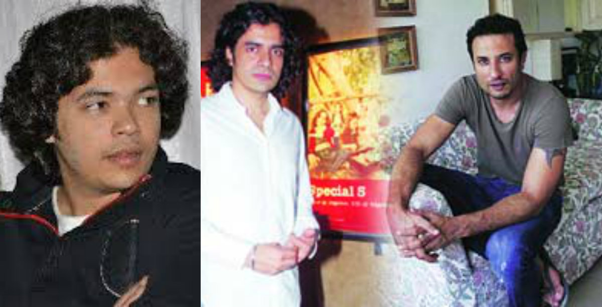 Imtiaz Ali and Arif Ali with Sayed Ali