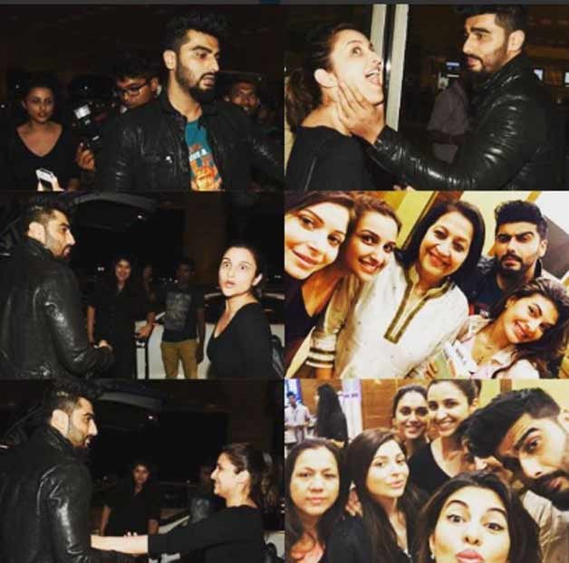 Arjun Kapoor with Parineeti Chopra