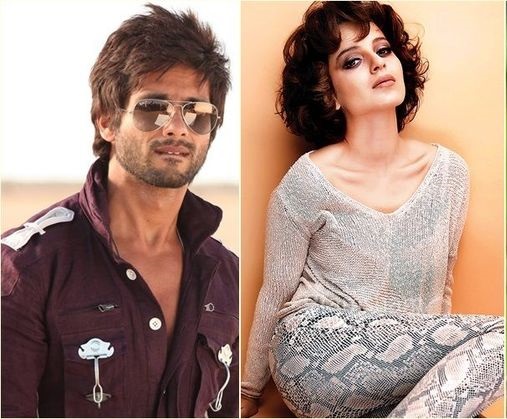 Kangana Ranaut with Shahid Kapoor