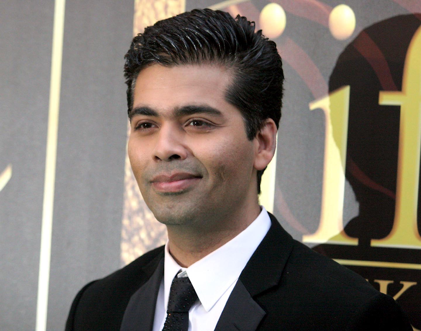 Karan Johar smile