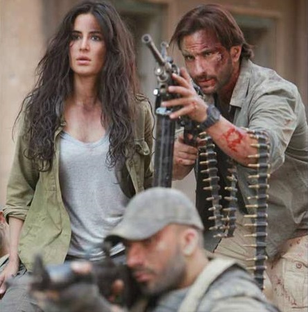 Katrina Kaif with Saif Ali Khan