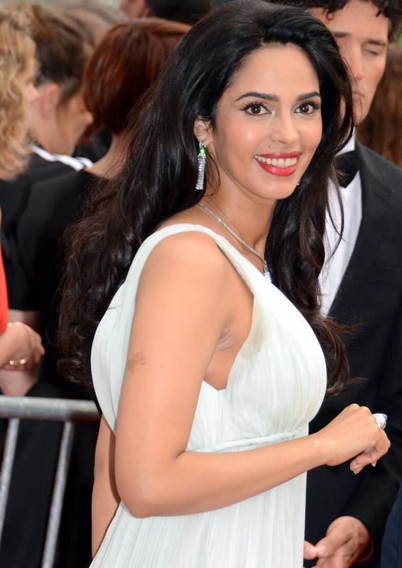 Mallika Sherawat in white