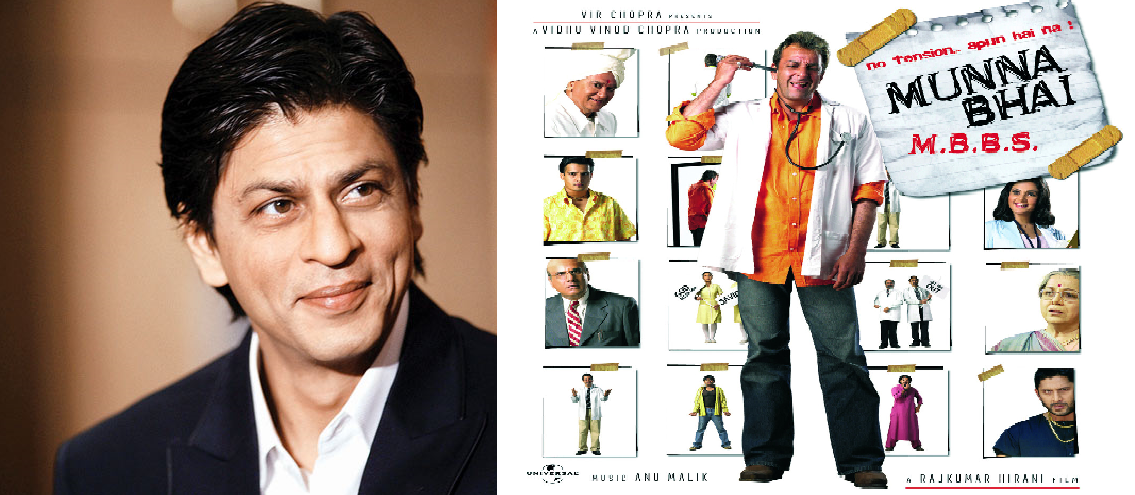 Shahrukh Khan refused Munna Bhai M.B.B.S.