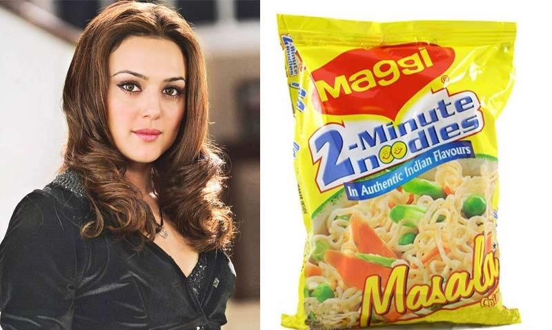 Priety Zinta in Maggi controversy