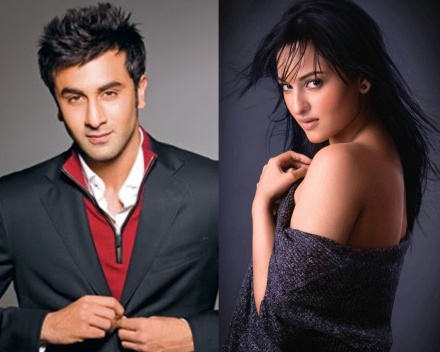 Ranbir Kapoor with Sonakshi Sinha
