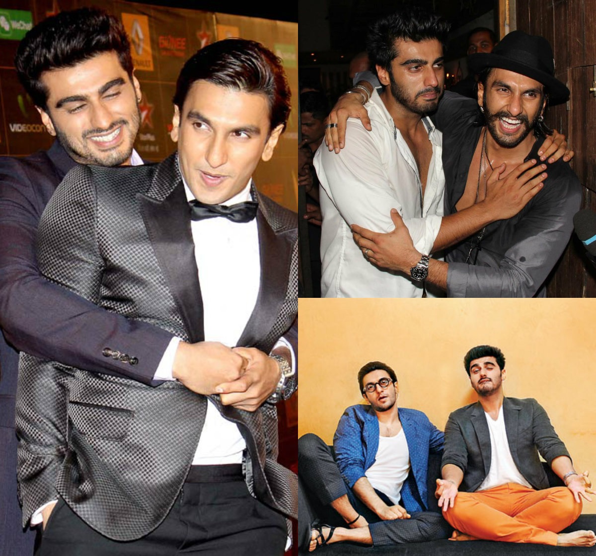 Ranveer Singh with Arjun Kapoor