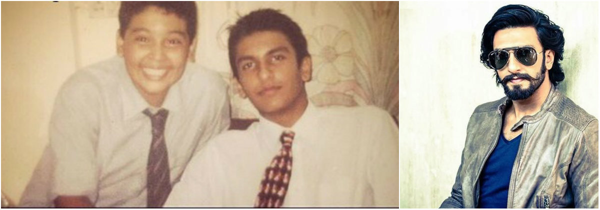 Ranveer Singh in school time