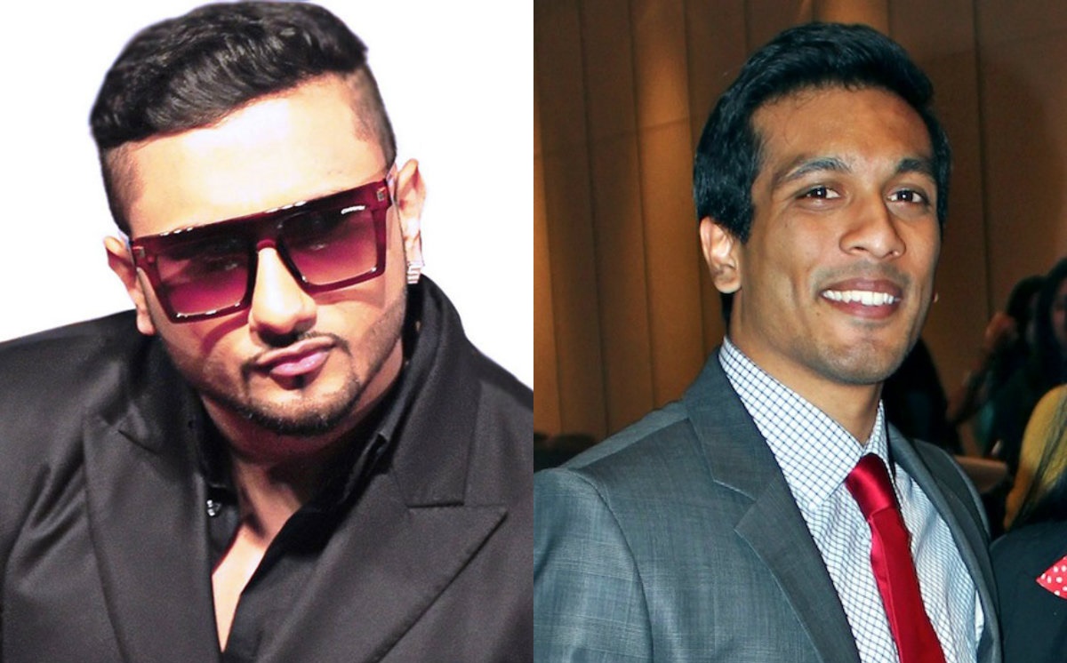 Honey Singh with Rahsaan Islam