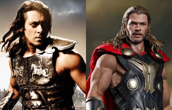 Salman Khan and Thor