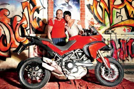 sanjay dutt bike