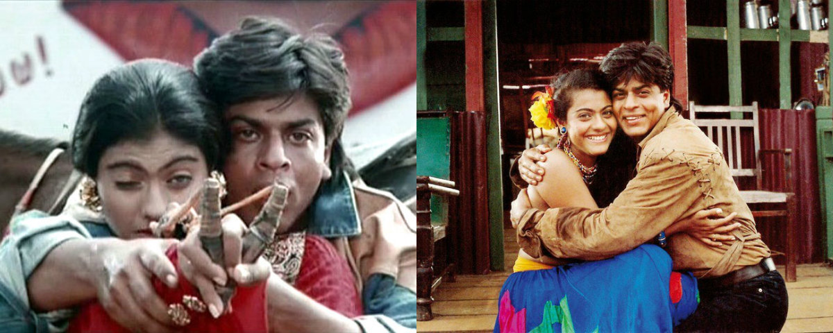 Shah Rukh Khan with Kajol