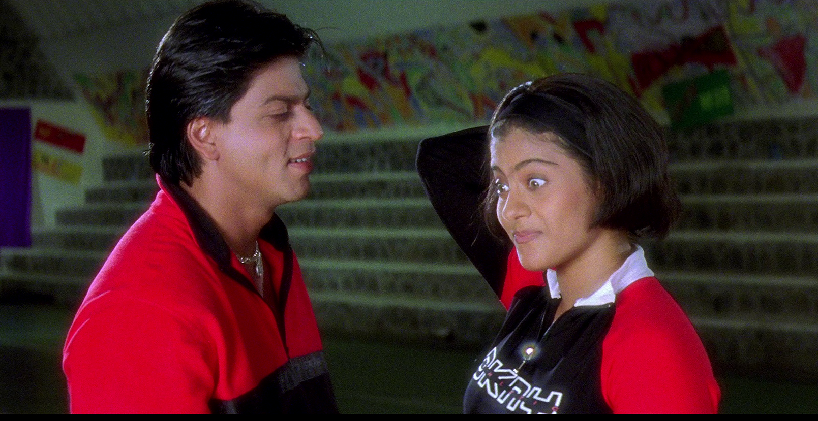 Shah Rukh Khan with Kajol