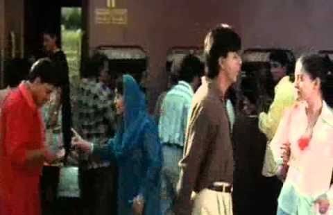 Shah Rukh Khan with Kajol