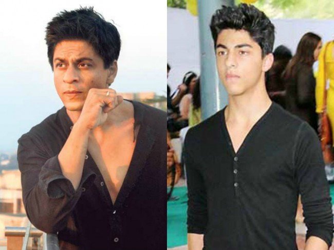 Shahrukh Khan with Aryan Khan