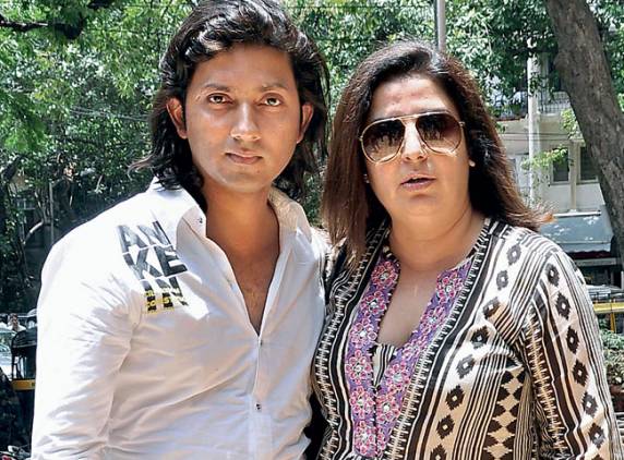 Shirish Kunder with Farah Khan