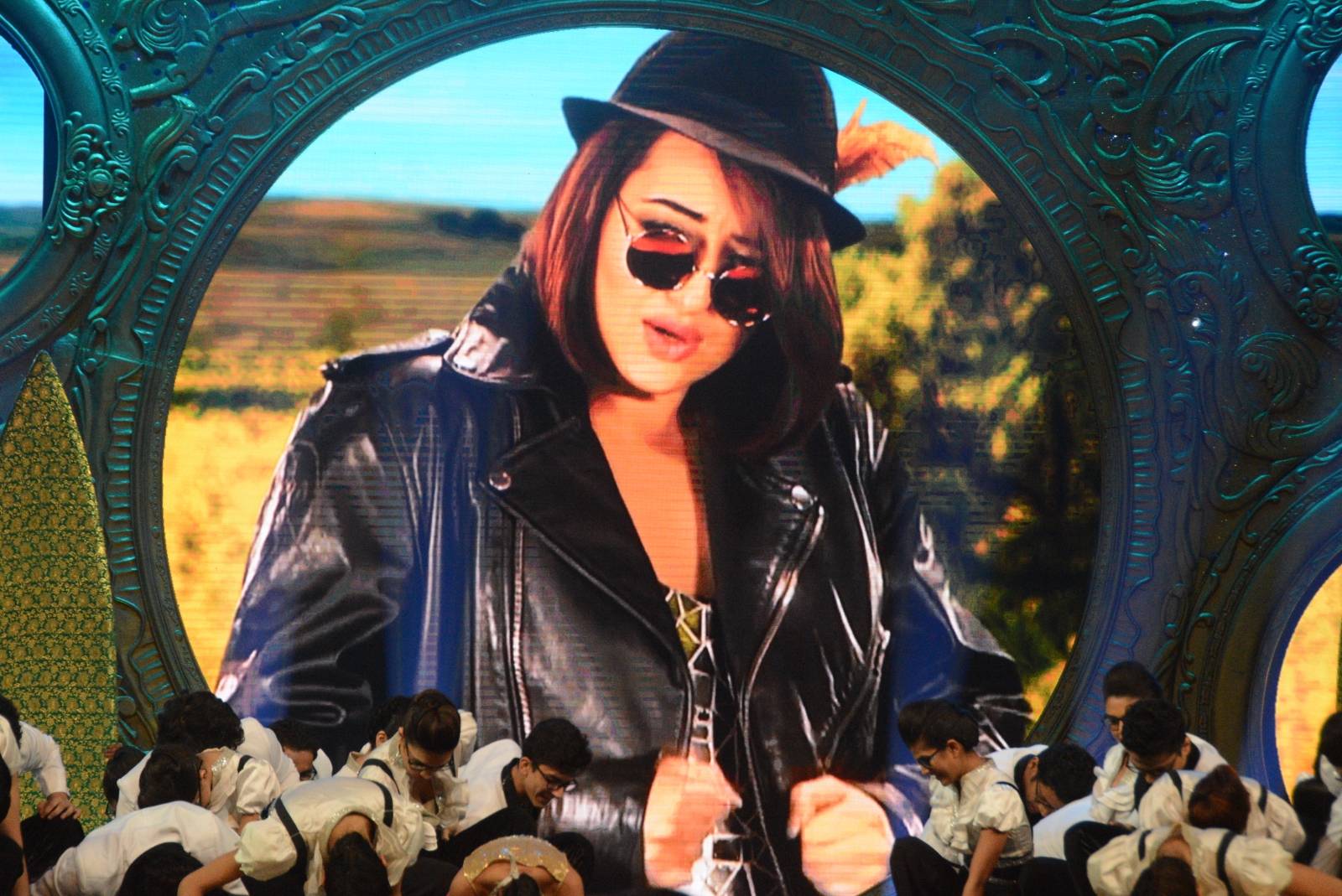 Sonakshi Sinha in black