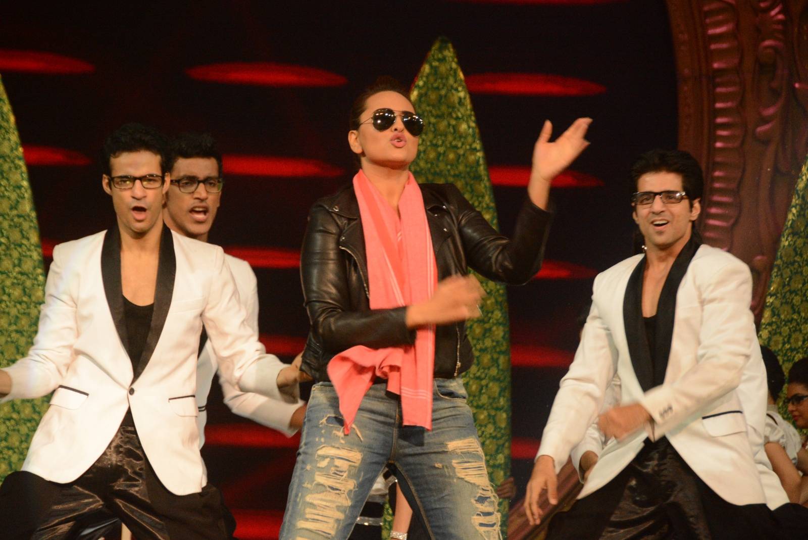 Sonakshi Sinha in black