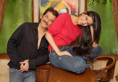Sonam Kapoor with Anil Kapoor