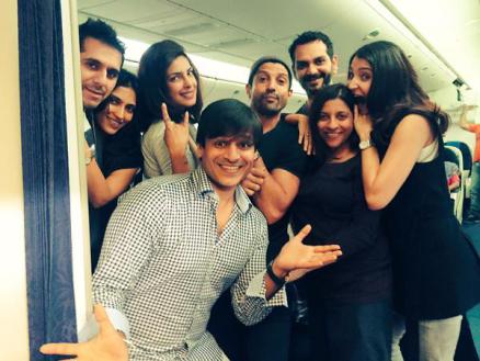 Bollywood star Selfie