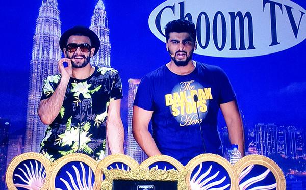 Ranveer Singh with Arjun Kapoor