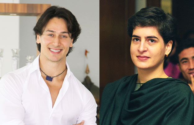 Tiger Shroff And Priyanka Gandhi