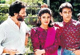 Aamir Khan with Raveena Tandan