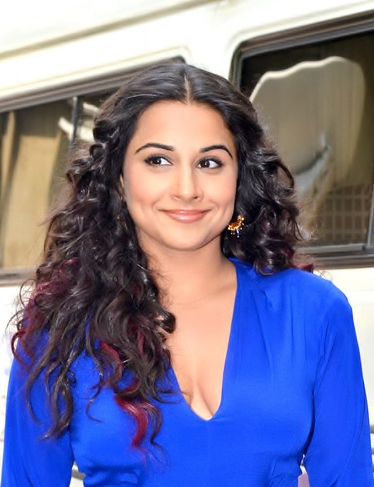 Vidya Balan in blue number