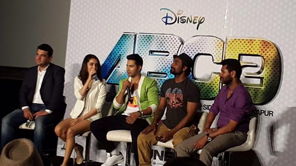Prabhudheva and ABCD 2 team