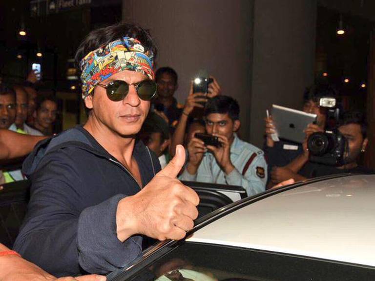 Shahrukh Khan spotted at International airport