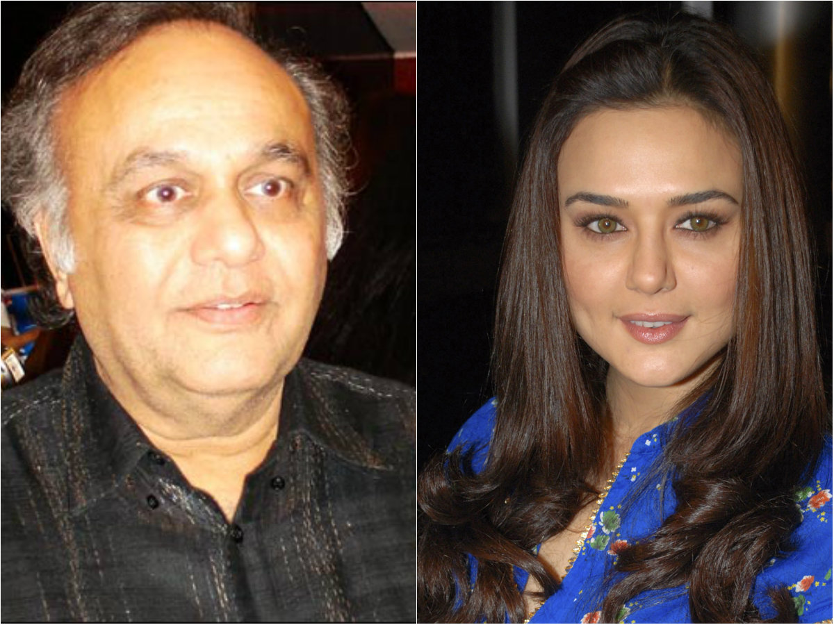 Preity Zint with Bharat Shah