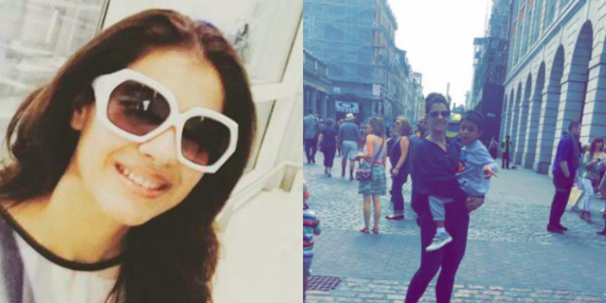Kajol in London