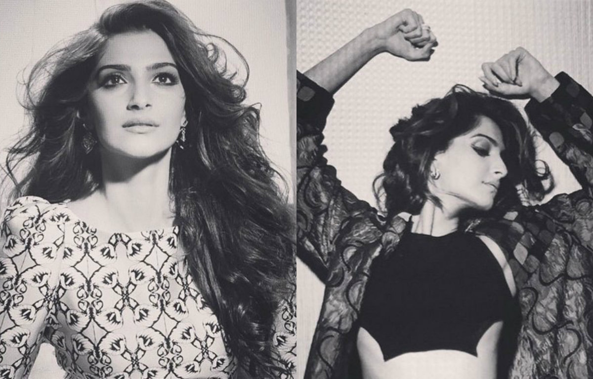 Black & White Photos of Sonam Kapoor