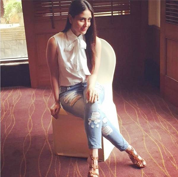 Kareena Kapoor at a promotion