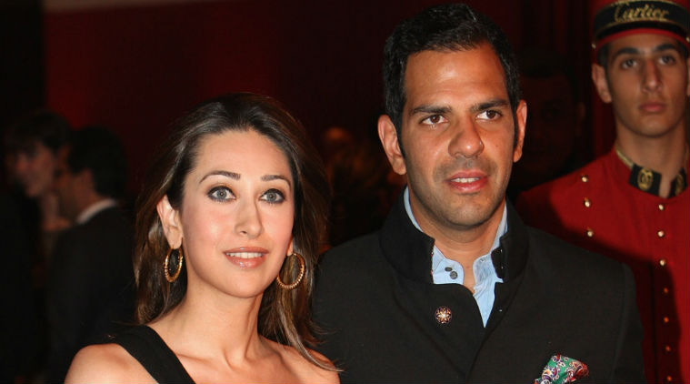Karisma Kapoor and Sanjay Kapur