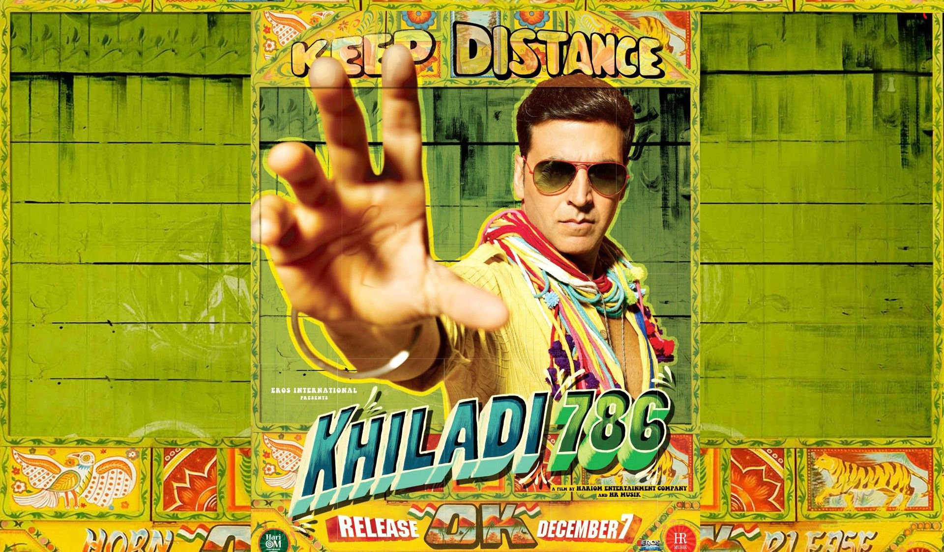 Khiladi 786 poster, Akshay Kumar