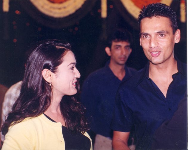Preity Zinta with Marc Robinson