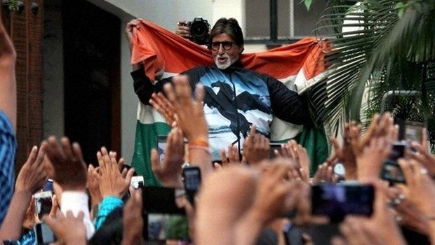 Amitabh Bachchan in Mumbai