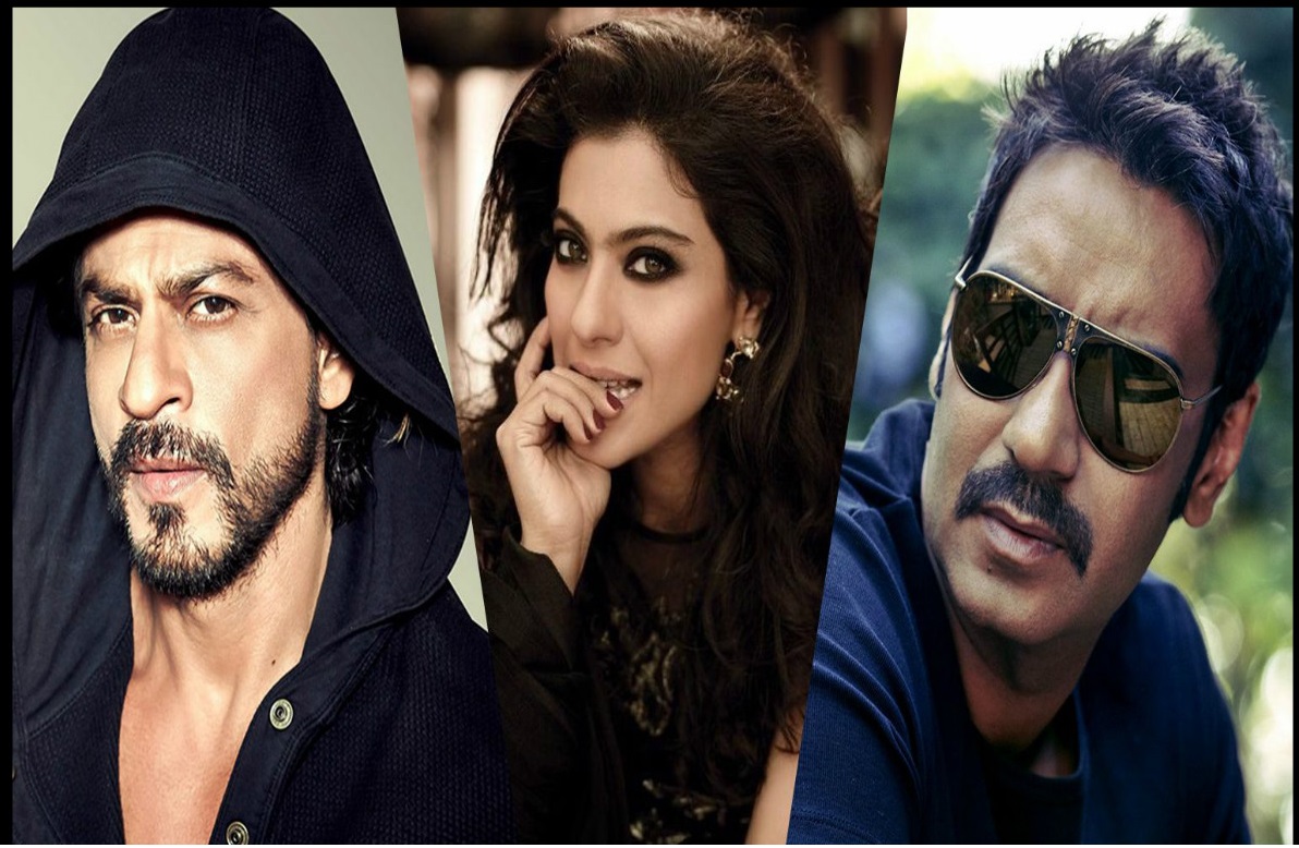 Kajol Ajay Devgn Shahrukh Khan